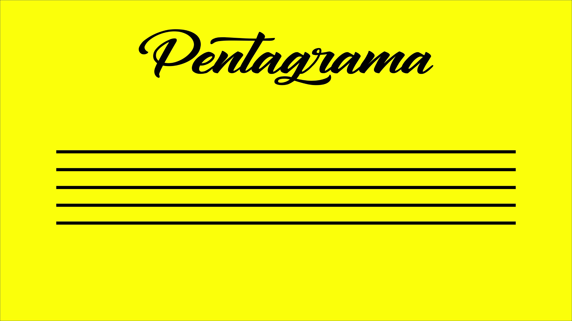 Pentagrama Pentagrama